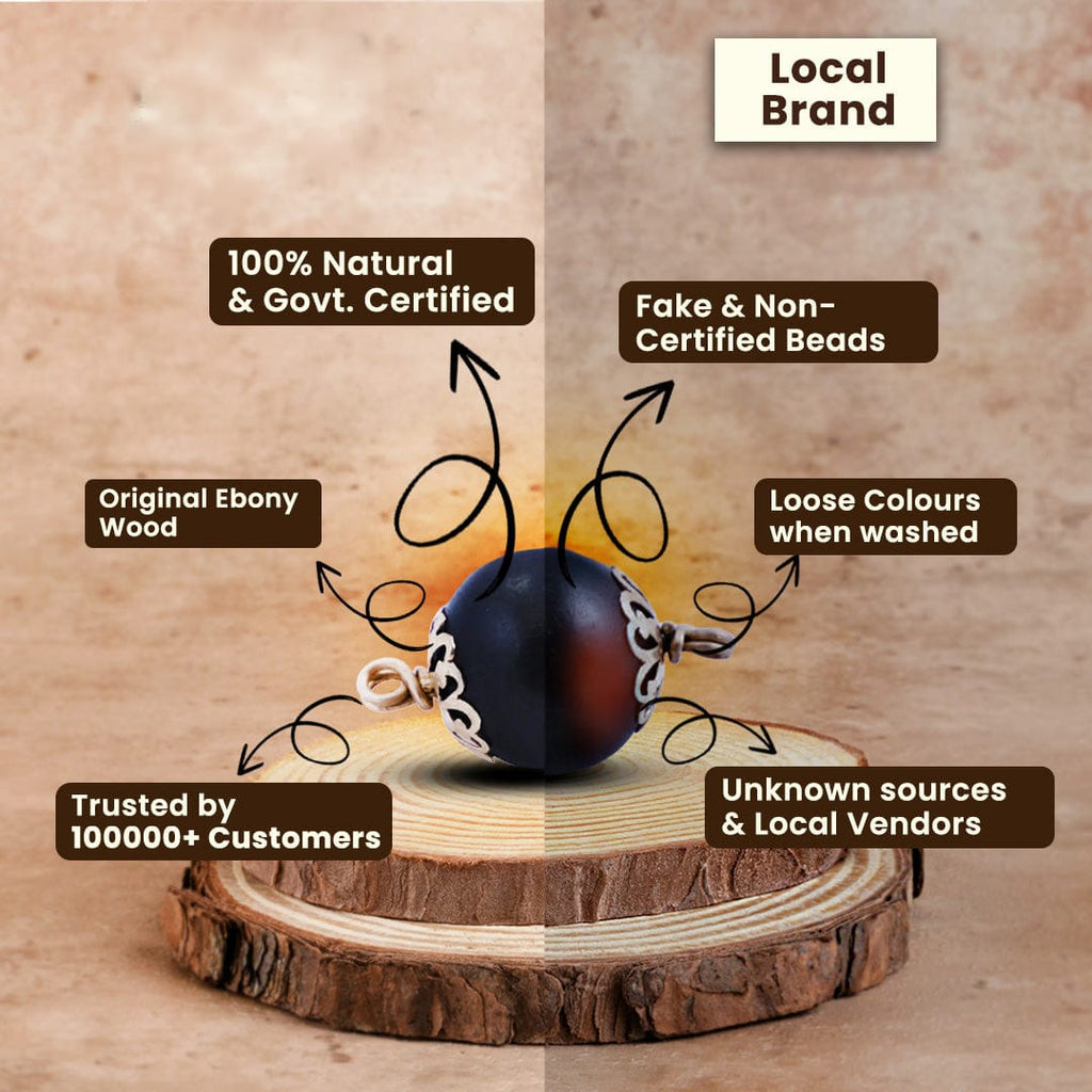 Divya Malai Original Karungali Malai withLabs  Govt. Certified